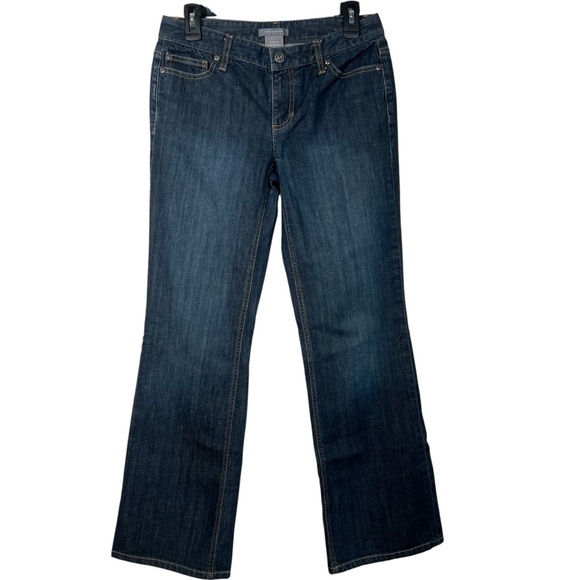 Ann Taylor Jeans Slim Fit Slight Boot Low Rise Women's Size 4 - Picture 1 of 14